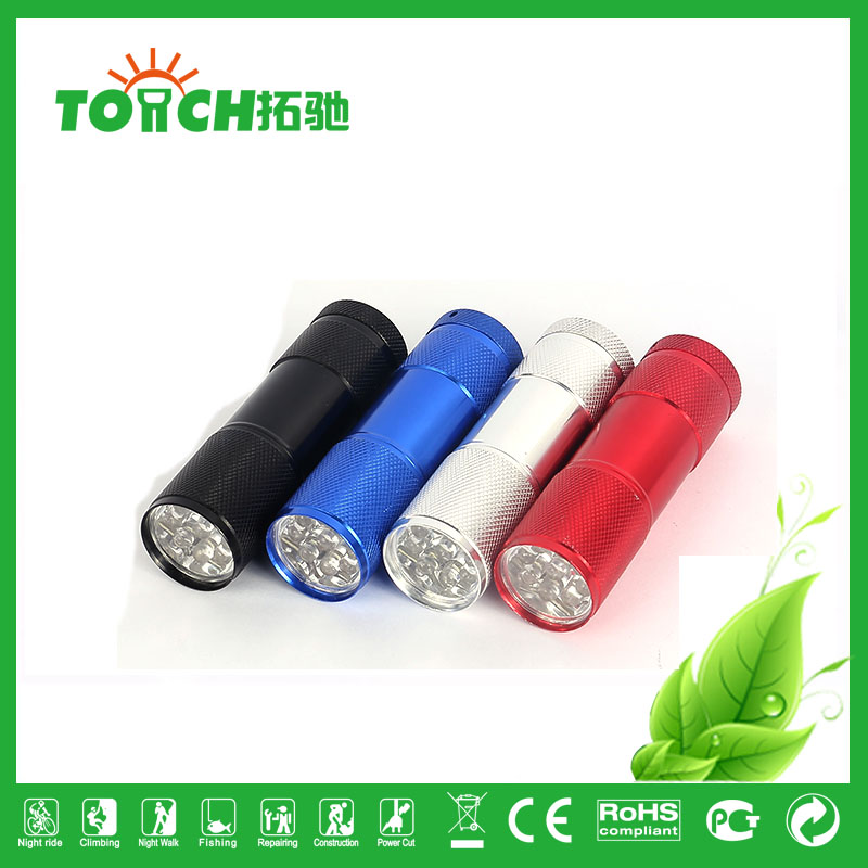 Mini Aluminum alloy flashlight LED decorative tail bike led light bike light