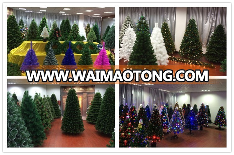 Wholesale pvc 270cm artificial christmas garland hang christmas tree decoration