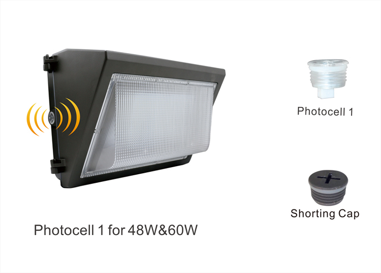 DLC ETL Certificate led wall mounted 80w led wall pack light