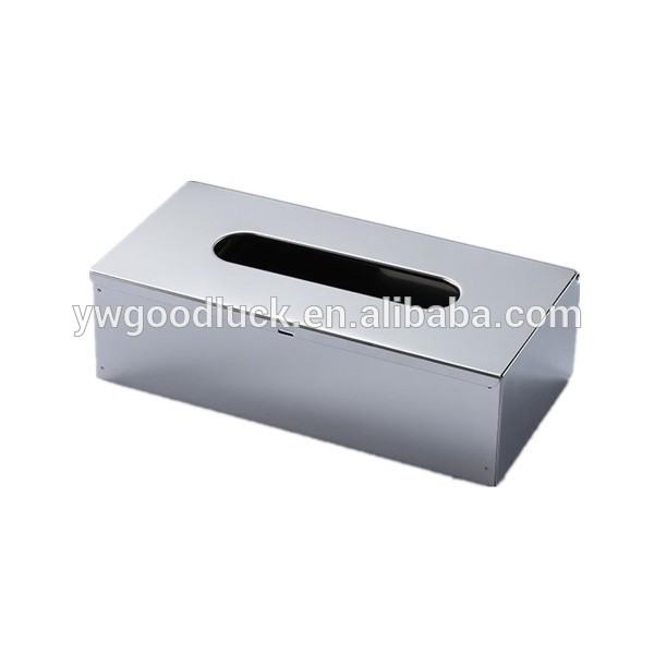 China sanitary wares factory bathroom accessories stainless steel paper Holder paper box