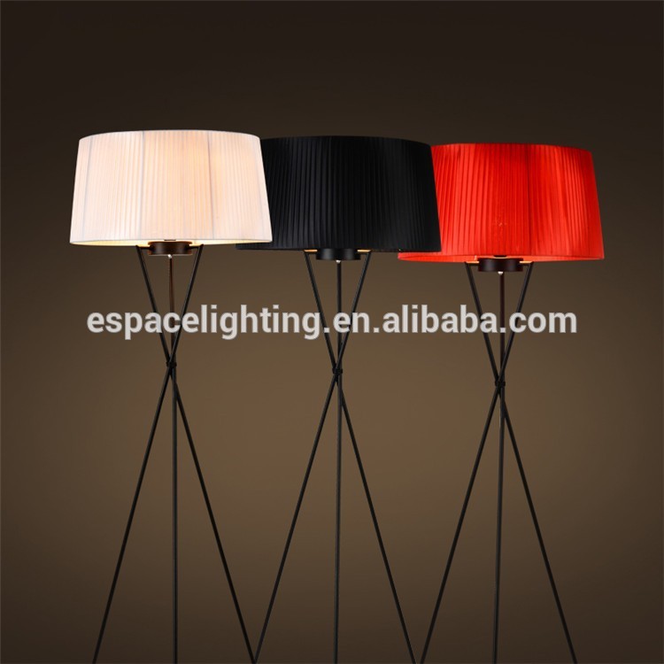 Durable tripod led lounge floor lamp