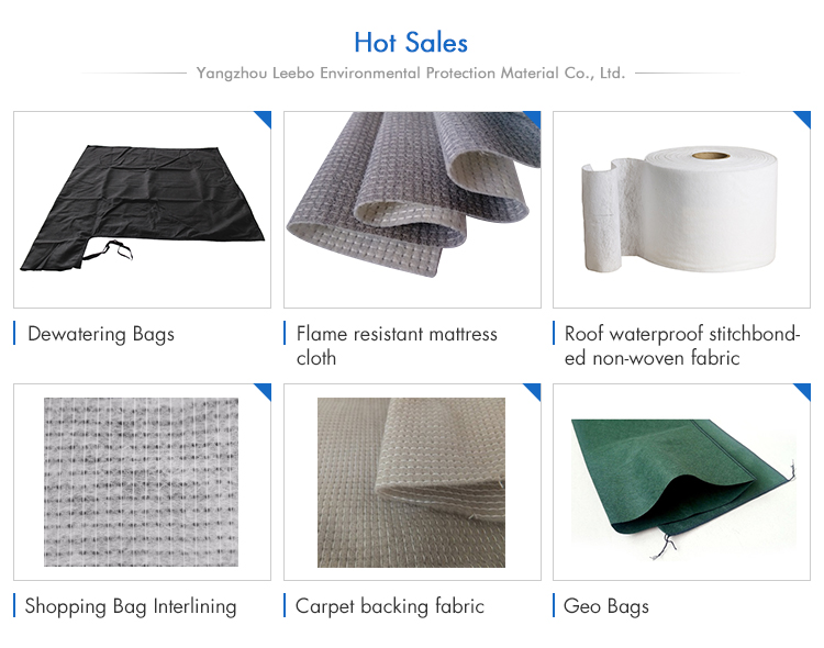 100% polypropylene material anti-aging low price geotextile sand bag