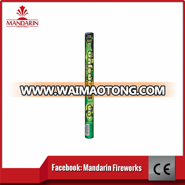 Low price colorful lanching roman candles fireworks