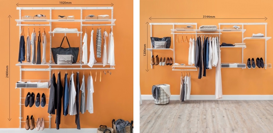 Hot sale high quality DIY metal walk in closet shelving organizer system with cheap price