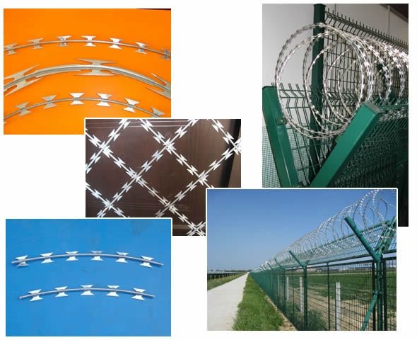 2018 Hot-Sale Renewable Plastic wrapping Concertina Razor Barbed Wire