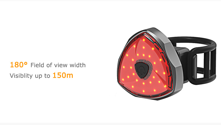 Multifunction German Safety GPS Helmet Spoke USB Rechargeable COB LED Mini Smart Rear Bike Light