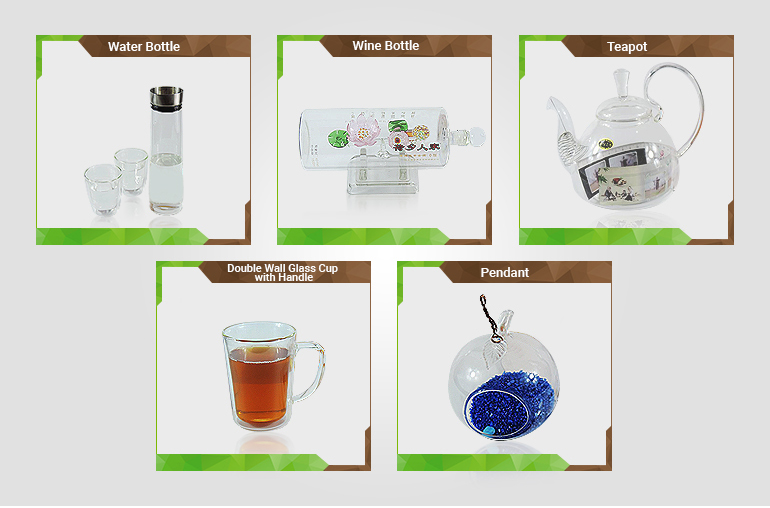 Gaopeng glass can be customized size tea storage pot