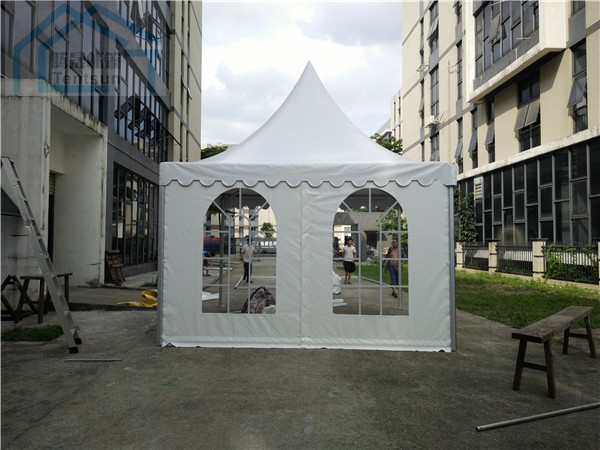 Temporary isolation aluminum alloy frame hospital tents