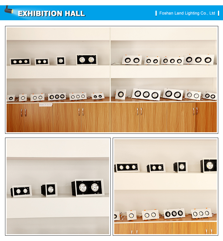 Multiple choice 15w 2500k 3000k 4000k 6000k led embedded downlight