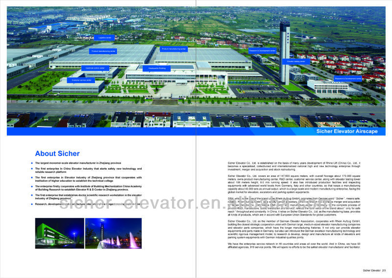 Hydraulic elevator with Italy GMV system