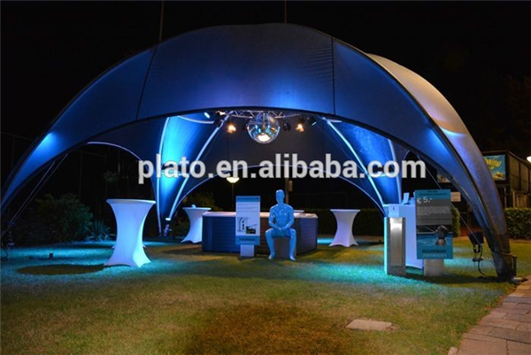 Large iglo Hexa dome huren event tents with light for party or wedding