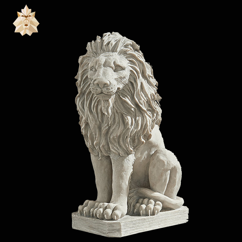 Animal Statue Granite Marble Lion Carving sculpture NTBM-L001