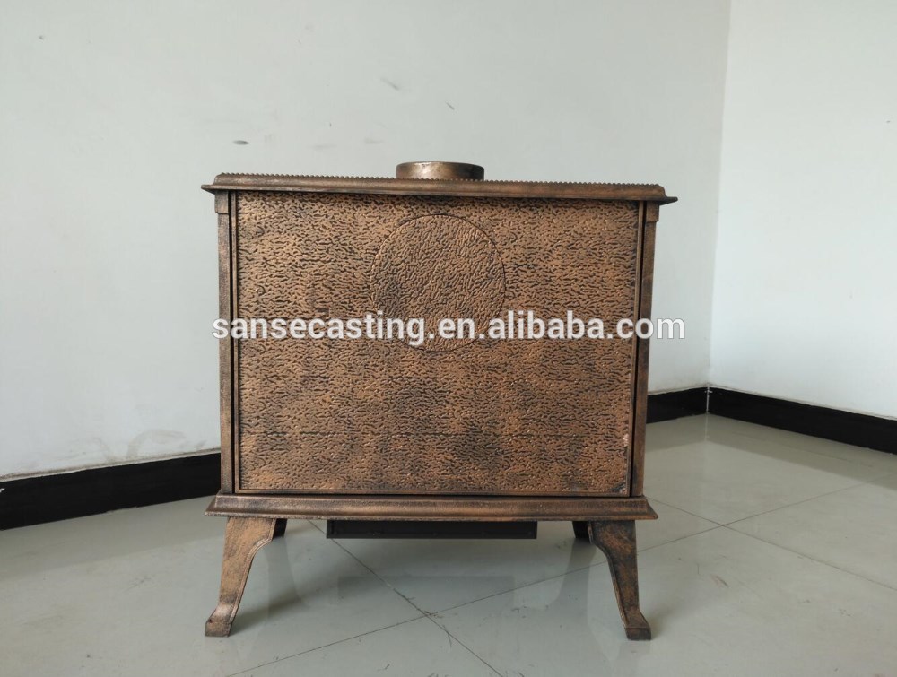 New design cast iron burner stove, cast iron wood stove BSC324-1