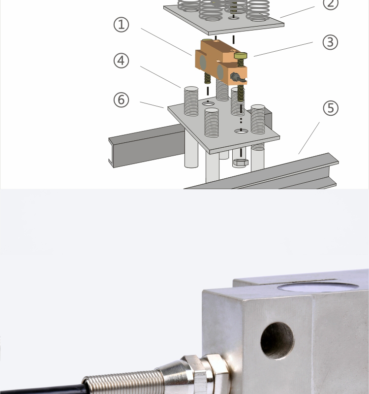 RHP-E small range high precision weighing sensor ,load cell ,weight sensor