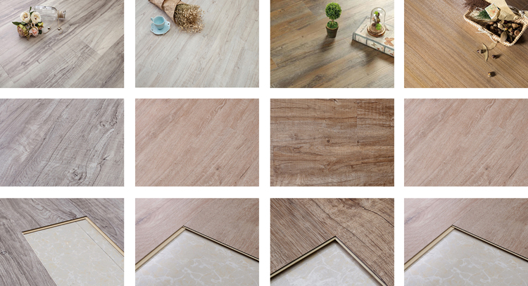 Waterproof and fireproof antibacterial SPC Vinyl Flooring Plank