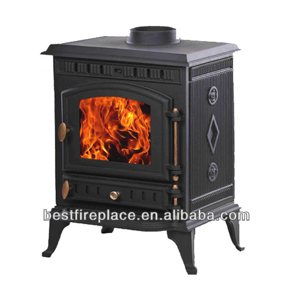 Multifuel European style stove and wood burning stove