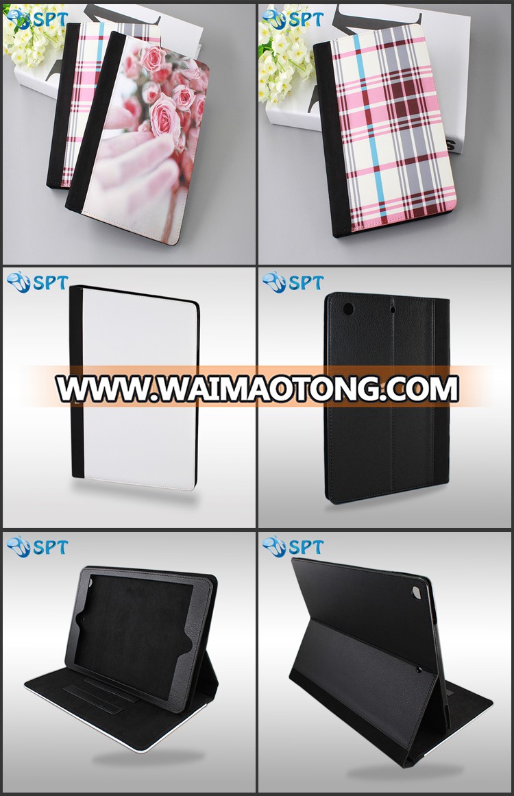 Blank Heat transfer wallet leather case for Ipad mini1/2