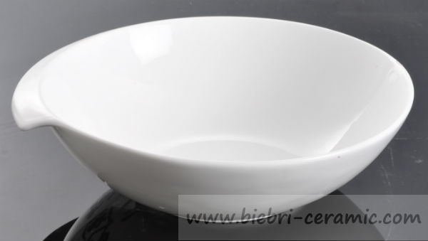 26, 27, 28, 29, 30oz Plain White Chinese Ceramic Porcelain Bowls With Logo Decal Artwork Customized Hotel Restaurant All Size