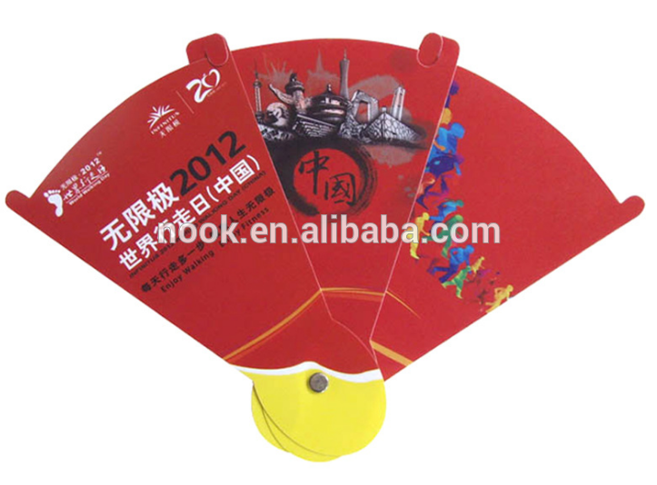 Wenzhou Audited Advertising Gift Eco-friendly PP Custom Fans Plastic Promotional