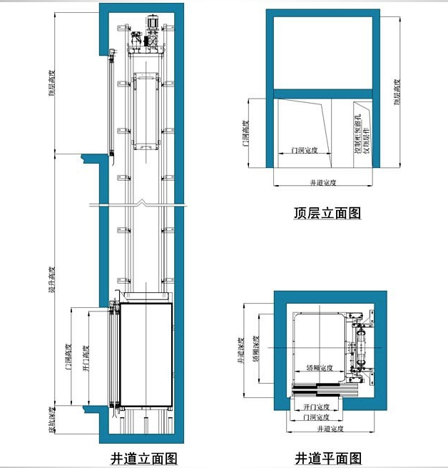 Villa Residential Elevator Cheap Small Home Lift