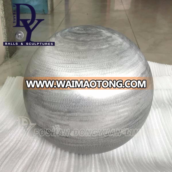 1000 mm Black Stainless Steel Gazing Spheres for Garden, Park Decoration