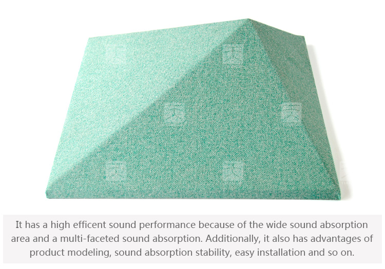 TianGe Decorative Eco-friendly Soundproof 3D Cubic Polyester Fiber Acoustic Panels