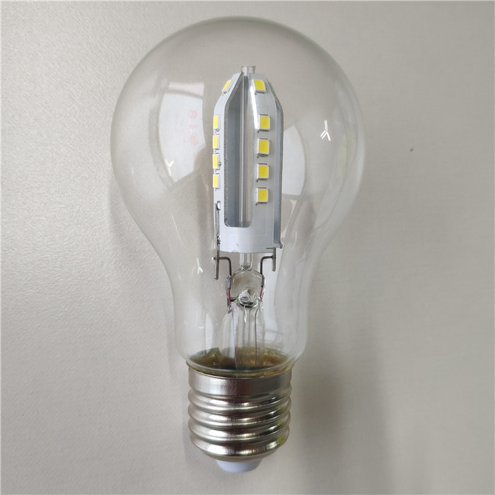 New Product A19 LED Light Bulb A55 Clear 5W 7W And A60 Frosted 7W 9W Lumens Efficiency 90lm Per Watt RA>80