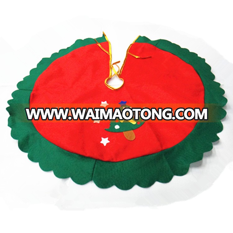 wholesale 60cm christmas snowflake tree skirt for chritsmas decoration