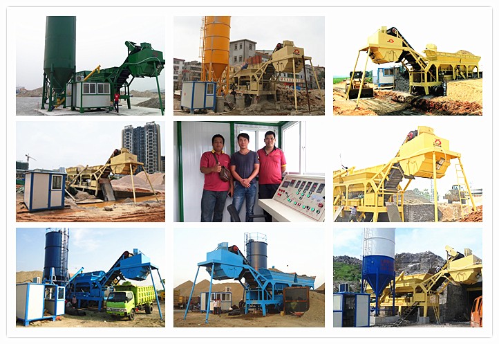 YWBS300 Mobile soil cement mixing plant stabilized soil mixing plant