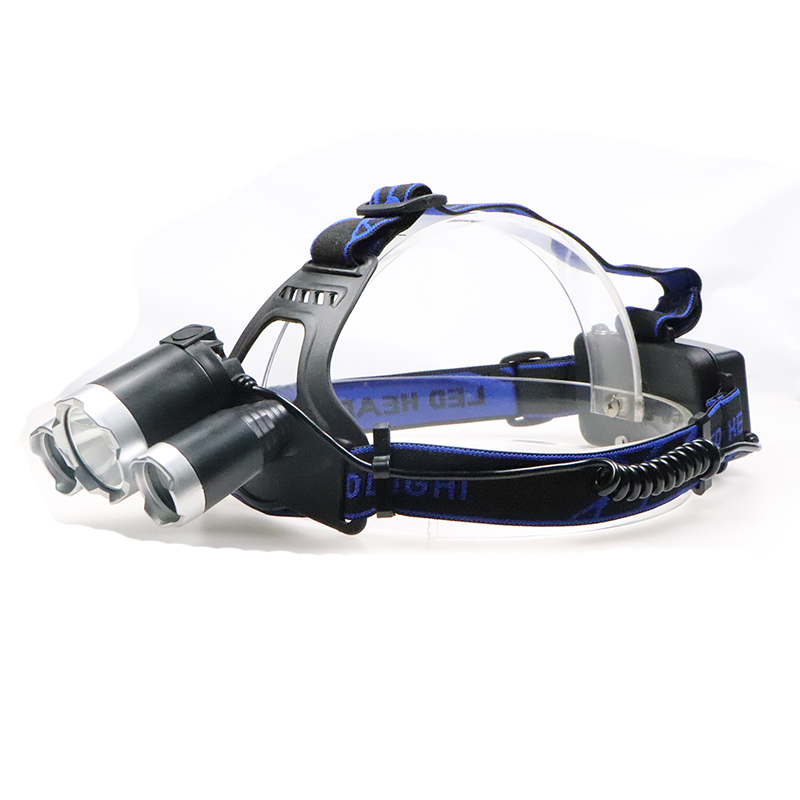 Super brightness ABS plastic 3 modes COB led headlamp