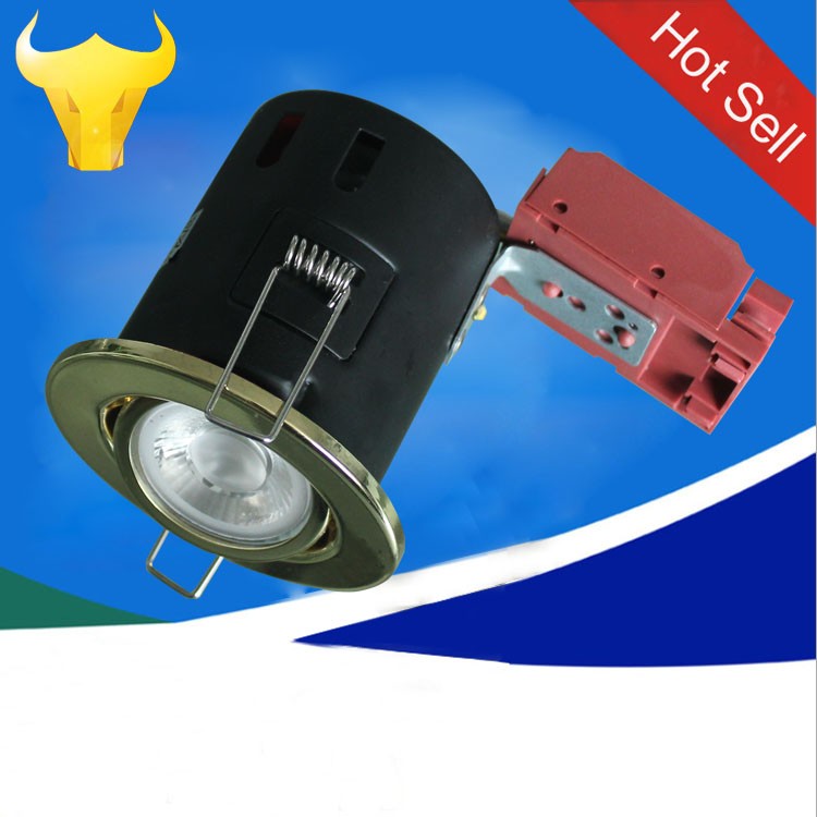 Die-casting tilted GU10 led fire rated down lights