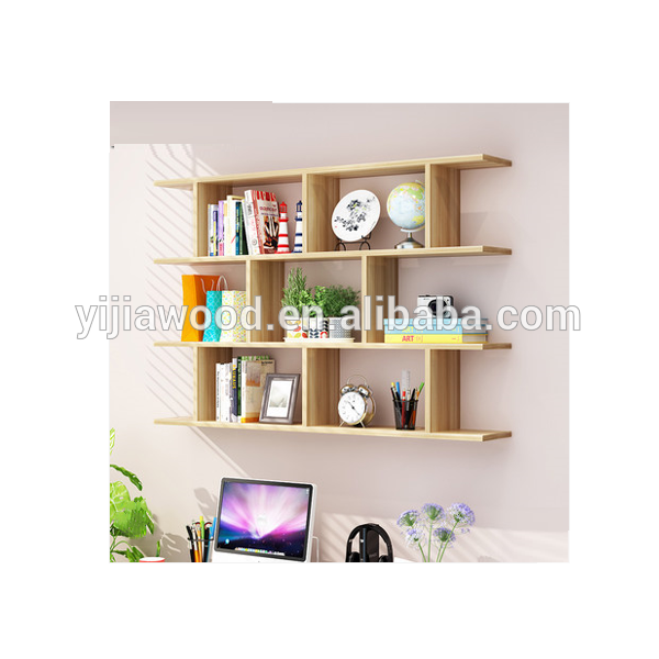 wood wall mounted shelf set for kitchen new design wholesale