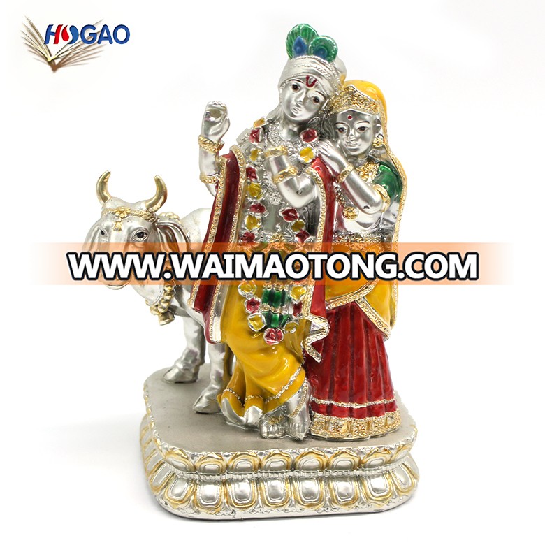 Custom India style religious decor crafts resin  buddha statues