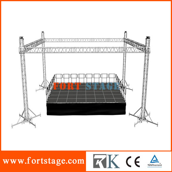 practical and beautiful outdoor folding stage,portable stage for sale, mobile stage