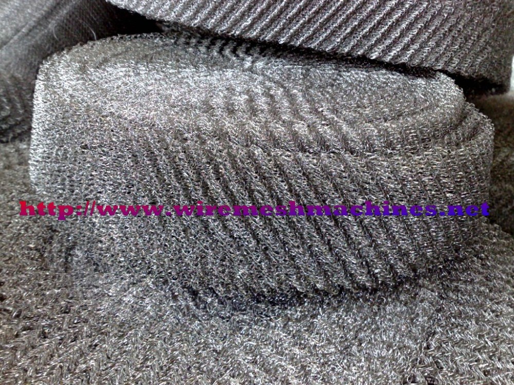 stainless knitted wire mesh steel demister separator