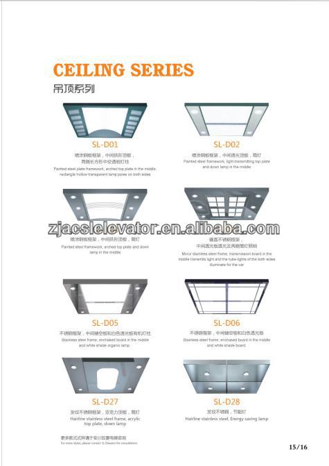 Painted steel Cargo elevator for carrying freight