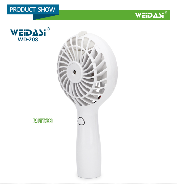 portable usb rechargeable mini handheld electric fan for sale