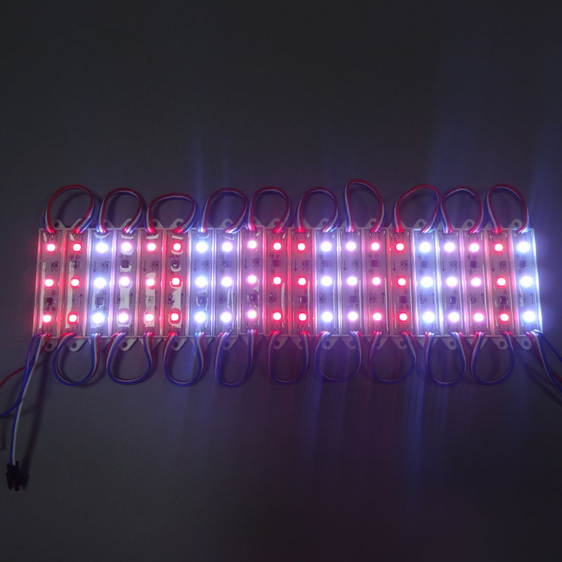 DC12v ws2811 high brightness full color 7515 led pixel module for channel letters