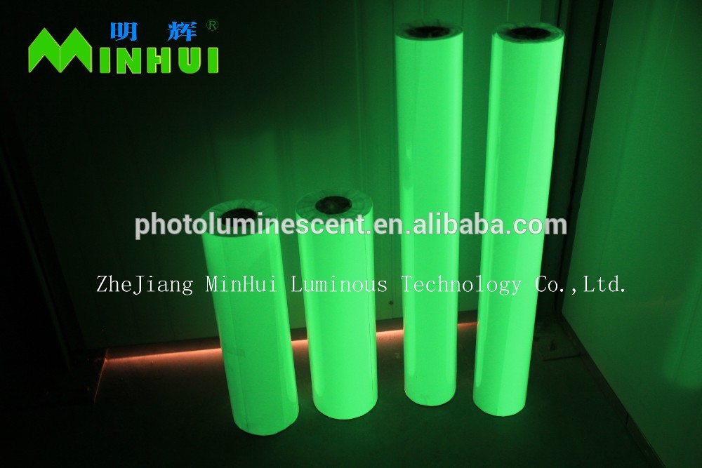 Photoluminescent PET Film Glow In The Dark PET Film