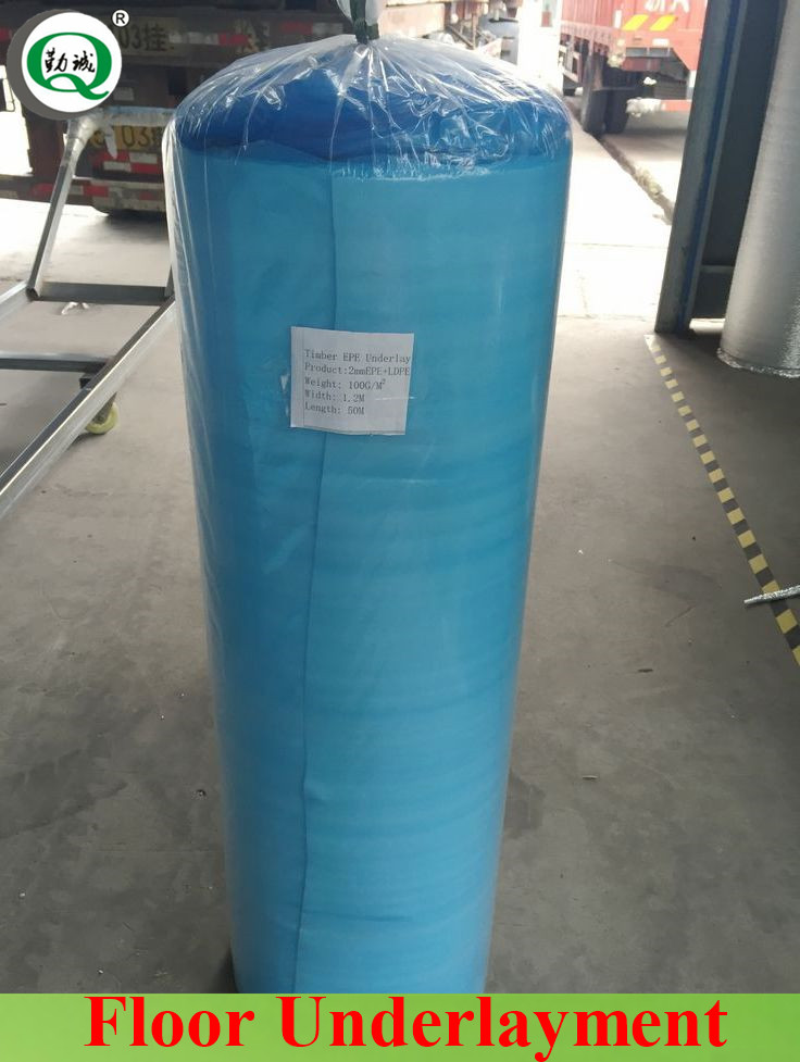 High density epe foam material board sheet high quality flooring carpet underlayment EPE roll