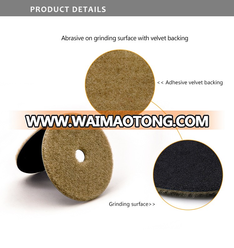 Round Abrasive Sponge Grinder Sanding disc Polishing Sponge Grinding Accessories