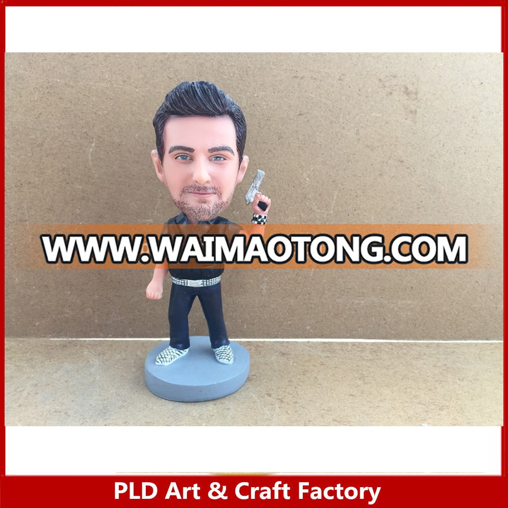 5 inch Bobble Head/Custom Bobble Head Wholesales/ resin bobble heads