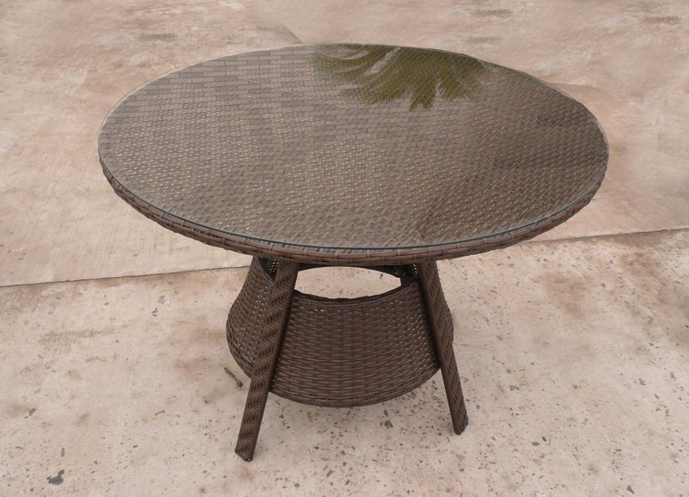 wholesale unique chinese rattan wicker restaurant outdoor furniture dining sets