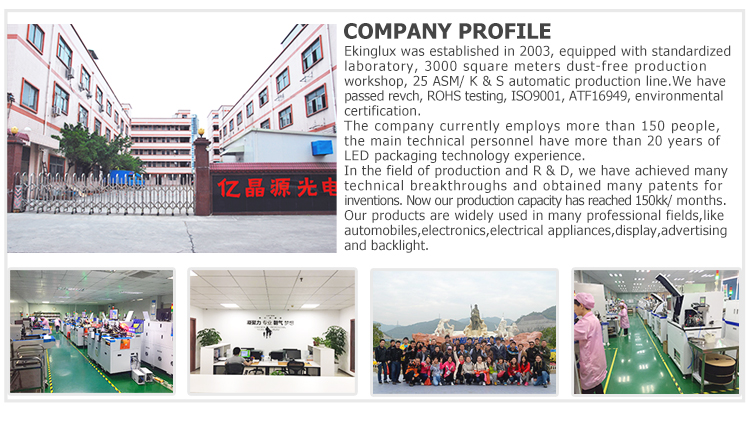 Ekinglux high power smd led 3535 smd led chip specification datasheet