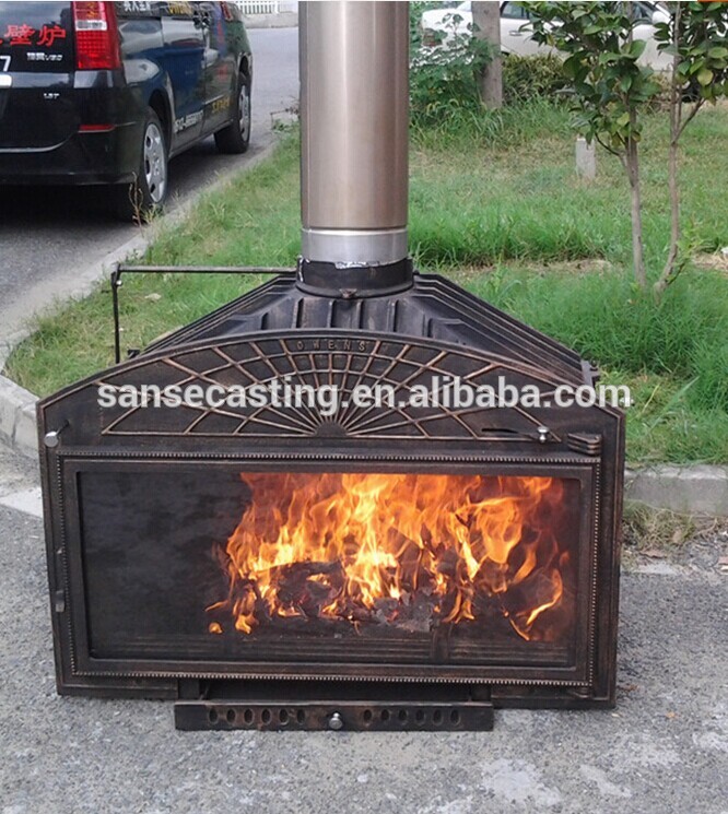 Indoor usage and insert installation type fireplace insert BSC326-1