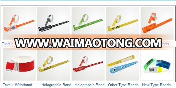 HXY high quality ID Vinyl PVC bracelet, Printed PVC Plastic Vinyl Wristbands For Festival