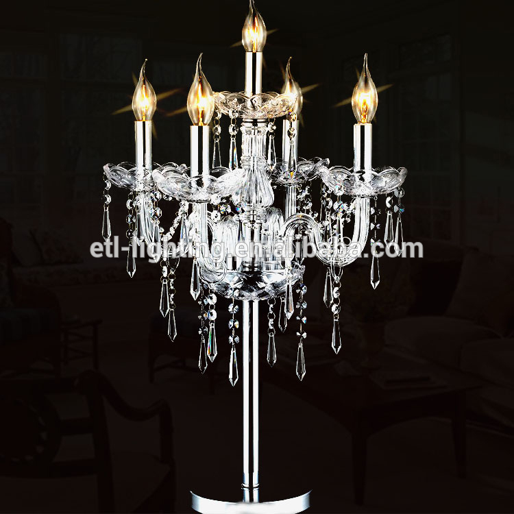 Christmas crystal table lamp for villa bed beside decor  ETL32040