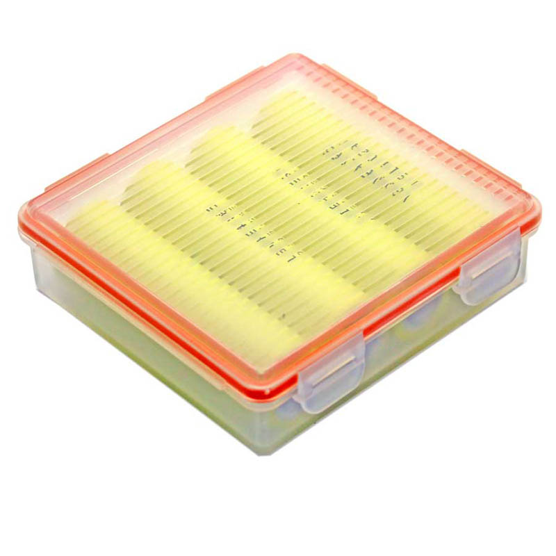 4x18650 8xCR123A Battery Transparent Waterproof Battery Storage Case Box holder Hard Case Battery Holder