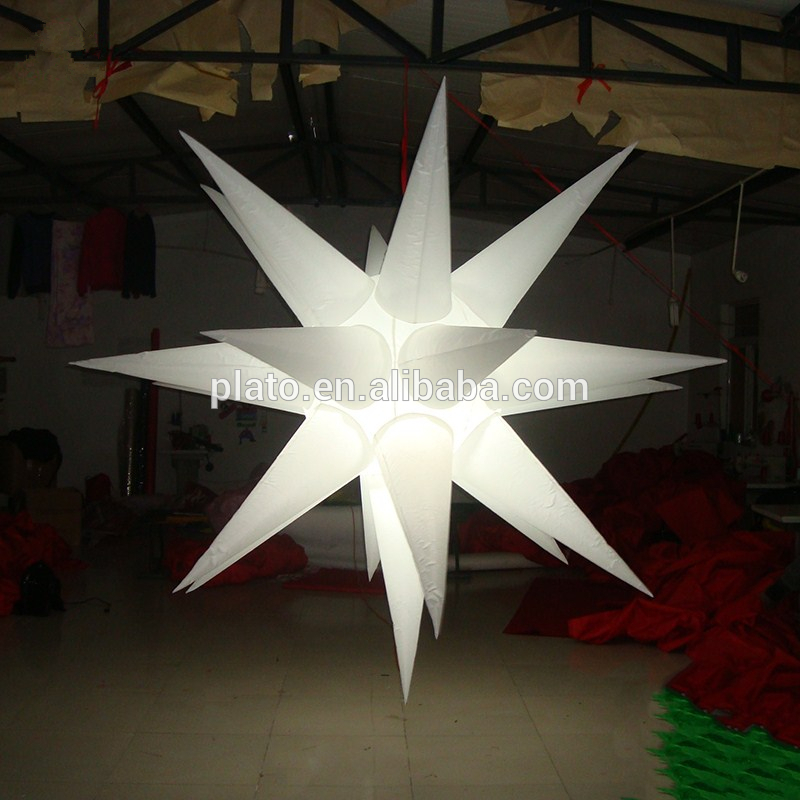 Custom large inflatable fire shape balloon for outdoor event