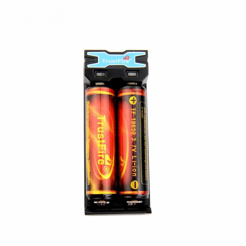 TrustFire 18650 3000mAh 3.7V Li-ion Rechargeable Battery with Protection PCB (1 pair)